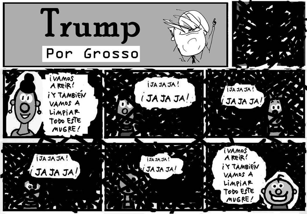 TRUMP. | Ilustración por Grosso/ Especial para El Tiempo.