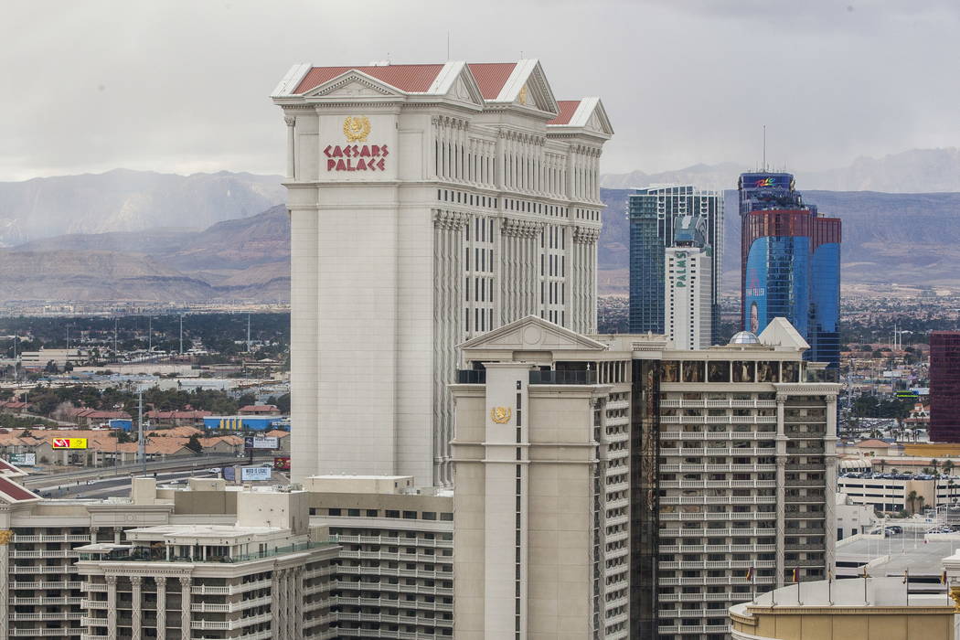 Caesars Palace en Las Vegas. (Patrick Connolly/Las Vegas Review-Journal) @PConnPie