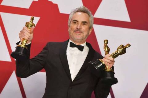 Alfonso Cuarón logró el éxito con la película Roma. Foto AP.