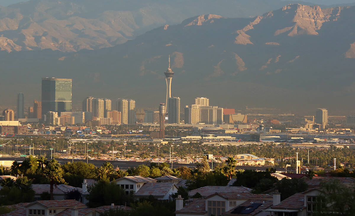 El Valle de Las Vegas tendrá temperaturas altas de casi 15º por encima de lo normal a partir ...